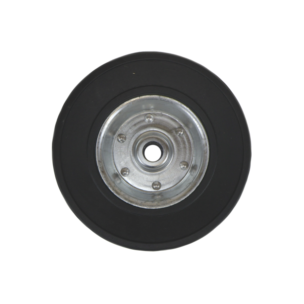 Ersatzrad f�r St�tzrad 220 � 70 mm, 200 kg, Vollgummi mit Nabe 20 � 53 mm KNOTT