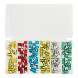 MINI - 120 STK. BLADSIKRING SIKRING SORTIMENT 5A - 30A