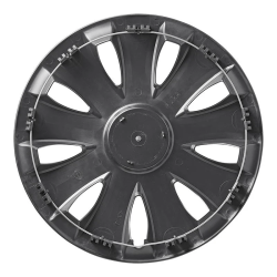 13 ZOLL RADKAPPEN - AURA SCHWARZ - 4 STCK.