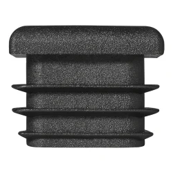 ENDKAPPE 25x25 - Schwarz