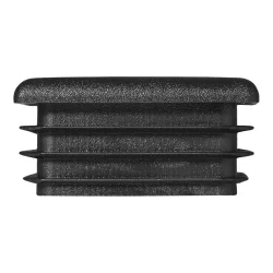 ENDKAPPE 40x40 - SCHWARZ