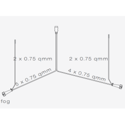 KABELSET 7,0 M 4,0 M RCKLAUF 7-POLIG KONTAKT ASPCK