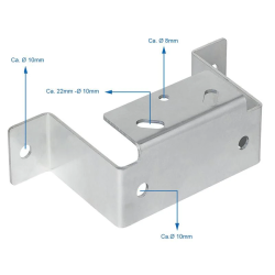 BEFESTIGUNGSHALTERUNG FR STTZBEINE