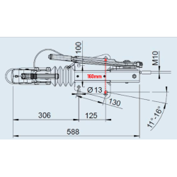 PLBSBREMSE ALKO 60S/2 450-750 KG
