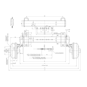 BPW AKSEL 1350KG 5X112 A:1100 C:1550