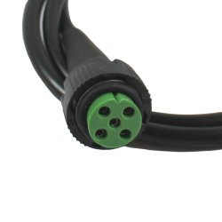ASPCK-KABEL 1.0M 5-POLET GRNN