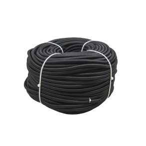 ELASTISCHES ZURRBAND F/ PLANE 8mm pro Meter - SCHWARZ