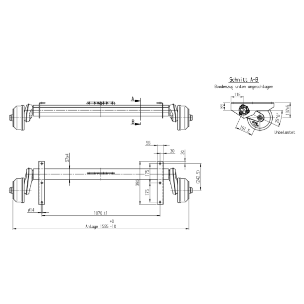 ALKO AKSEL 1500KG 5X112 A:1070 C:1595