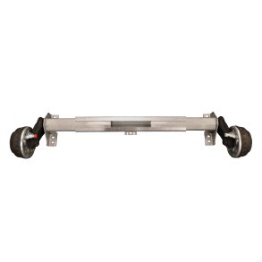 UNIVERSAL ALKO AXEL - JUSTERBAR 700 - 1300mm MED BROMS 1350 KG 5X112