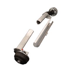 UNIVERSAL ALKO AXEL - JUSTERBAR 700 - 1300mm MED BROMS 1350 KG 5X112