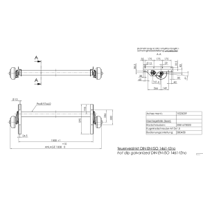 ALKO AKSEL 1500KG 5X112 A:1500 C:1838