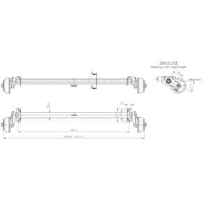 ALKO AKSEL 1000KG 4X100 A:1650 C:2100