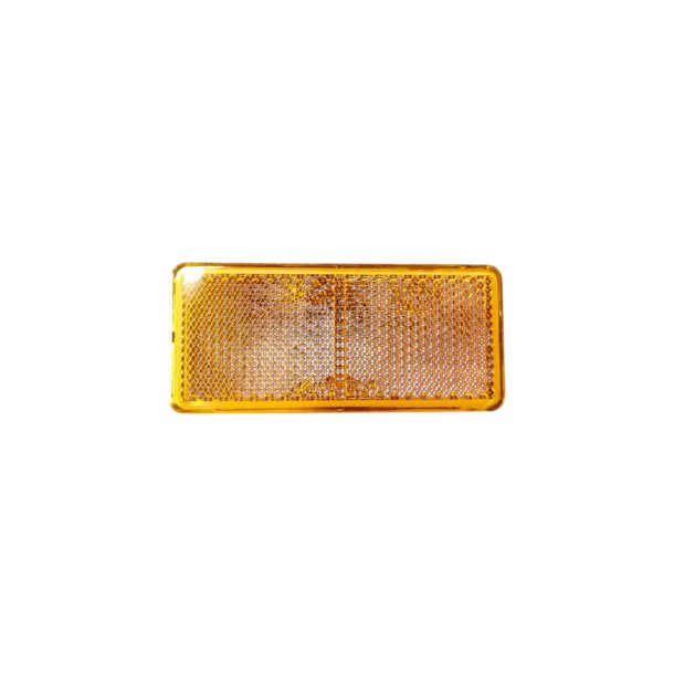 Refleks gul selvkl�bende 90x40 mm