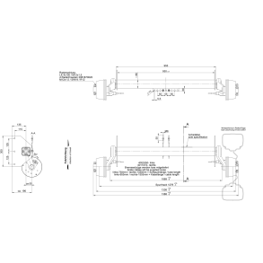 BPW AKSEL 1000KG 4X100 A:930 C:1336
