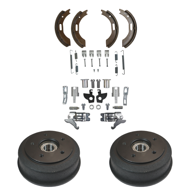 KOMPLET RENOVERINGSKIT TIL BPW 200x50 MM - INKL. 2 STK. 5x112 34/64/37 BREMSETROMLER