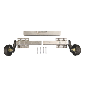 UNIVERSAL-ACHSE - HALBACHSE - JUSTIERBAR C-MASS 1500-1900mm MIT BREMSE 1350 KG 4x100 (