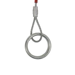 NDBREMSEWIRE M/RING 1000mm