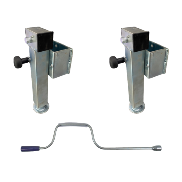 ST�TTEBEN 1300 KG DREJBAR M/STANDARD MONTERINGSPLADE - S�T MED 2 STK. + H�NDSVING