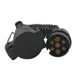 VERLNGERUNGSKABEL 7-POLIG 1,5 MTR. SPIRAL