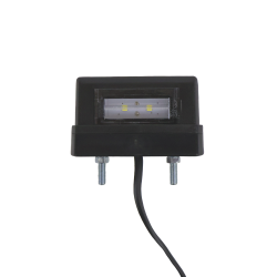 FRISTOM FT-016 KENNZEICHENLEUCHTE LED WEISS  0,8 M DC-KABEL 1230V