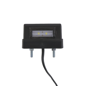 FRISTOM FT-016 KENNZEICHENLEUCHTE LED WEISS  0,8 M DC-KABEL 1230V