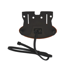 FRISTOM SIDOMARKERINGSLAMPA LED GUL  0,5 M DC-KABEL 1236V MED HLLARE