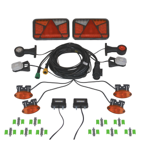 LED LYKT-/KABELSAT FRISTOM 8 � MED INBYGGAT MOTST�ND