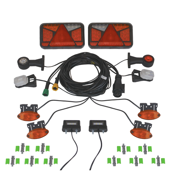 LED LYKT-/KABELSAT FRISTOM 8 � MED INBYGGAT MOTST�ND