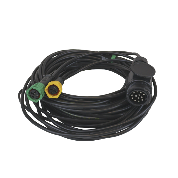 KABELSETT 7,0 M - 4,7 M RETUR - 13-POLET - MED 5 PIN - FRISTOM