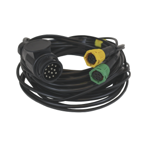 KABELSETT 9,0 M - 7,5 M RETUR - 13-POLET - MED 6 PIN - FRISTOM