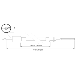 KNOTT BREMSEKABEL 2130-2340