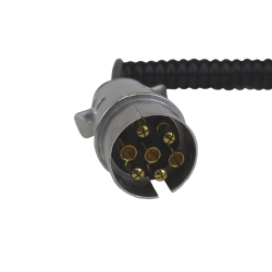 Hapert tippsl�pvagn fj�rrkontroll - 7-poligt spiralkabel
