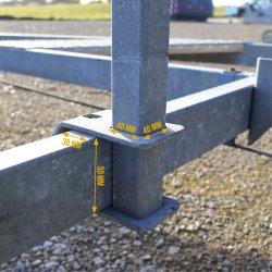 FSTE F/ SIDORULLE 50 / 30 - 40x40 mm