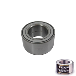 KOMPAKT HJULLAGER IFOR WILLAMS 42x76x39 mm