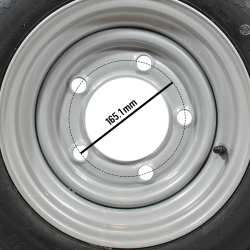 TRAILERHJUL 185/60R12C 104N IFOR WILLIAMS 5x165.1