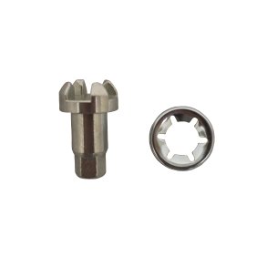 JUSTERESTYKKE 4 TNDER + SIKRING BAG ANKERPLADE FOR 7 BREMSE