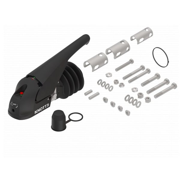 KNOTT SIKKERHETSKULEKOBLING KS 30 3000 - 35-40-45-50mm