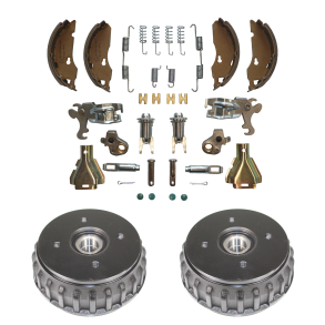 KOMPLETT RENOVERINGSSETT FOR ALKO 160x35 MM - INKL. 2 STK. 4x100 30/60/37 BREMSETROMLER