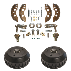 KOMPLETT RENOVERINGSSETT FOR ALKO 200x50 MM - INKL. 2 STK. 5x112 39/72/37 BREMSETROMLER