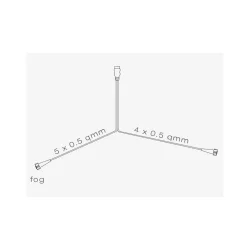 KABELST FOR STEMA TRAILER - STEMA LEDNINGSNET 4Meter 7-polet