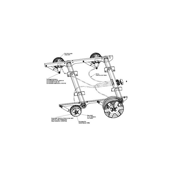 TANDEMAKSEL KNOTT 2000KG - 5x112 - B1: 1611/B2: 780 - C: 2060