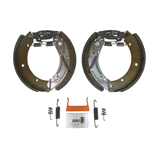 BREMSEBAKKSETT ORIGINAL KNOTT � SELVJUSTERENDE � 250 X 40 MM