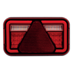 8-POLET BAGLYGTE LED 12/24V VENSTRE - ASPCK MULTILED IV