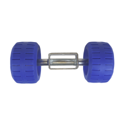 DOPPELTE SEITENROLLE MIT WIEGE F�R BRENDERUP � 80 MM