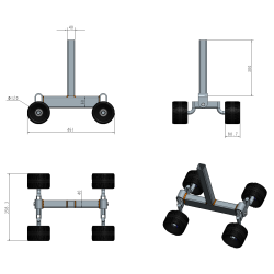SIDERULLE M/4 WOBLER 40X40 MM