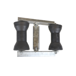 K�LRULLE MED 2 RULLER - 190 MM - MED VIPPEBAR KONSOL