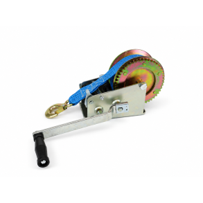 Handseilwinde mit Gurtband - 1250 kg - 10 Meter - 2 G�nge