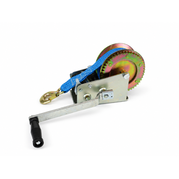 Handseilwinde mit Gurtband - 1250 kg - 10 Meter - 2 G�nge