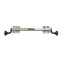 UNIVERSAL AKSEL - JUSTERBAR 1400 - 1850mm L�BEAKSEL 750 KG 4X100