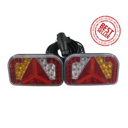 LED LYKTSET 13 POLIG - 5,5 METER KABEL